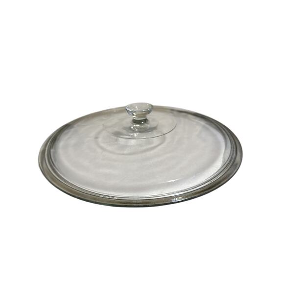 Glass Replacement Lid for Round Skillet/Dish 11" Wide Inside Lip 10" Wide - Picture 1 of 2